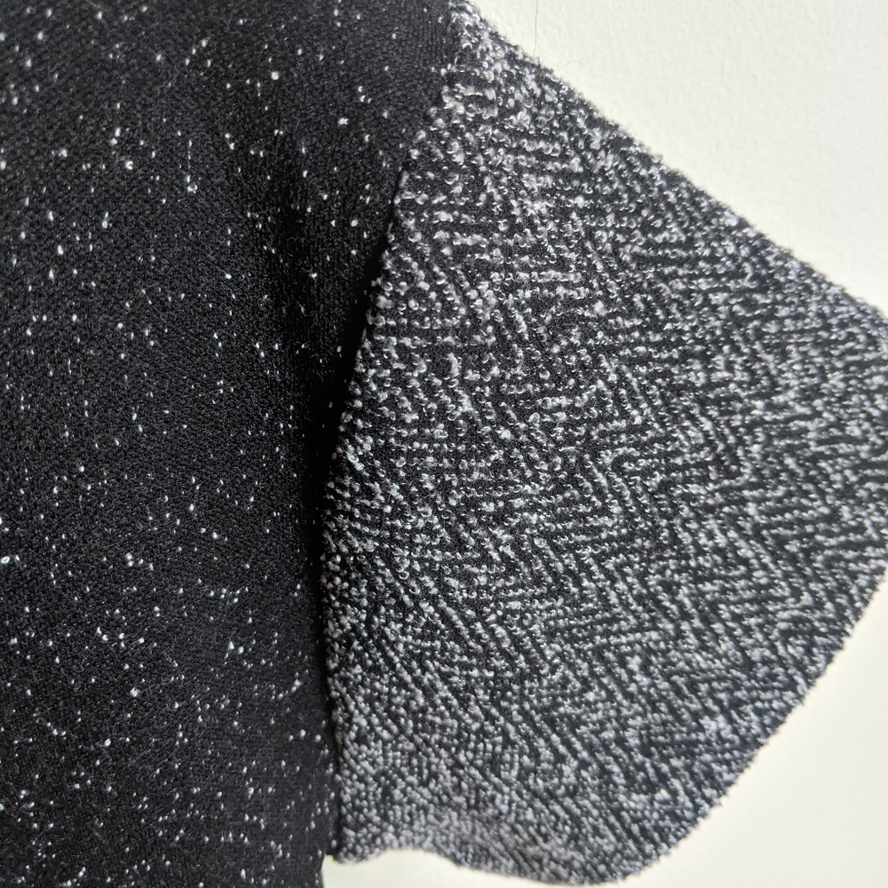 Banana Republic Holiday Top Sparkly Pockets Zipper - Picture 6 of 7